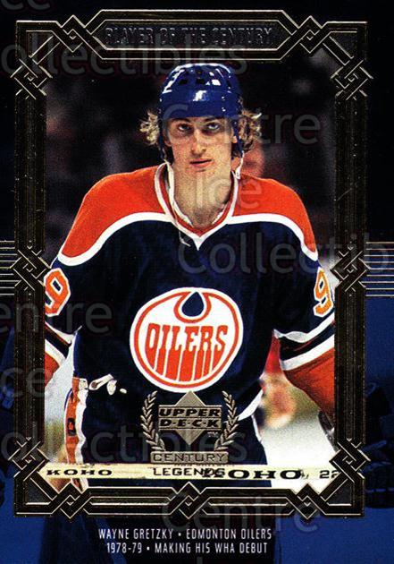 1999-00 Upper Deck Century Legends #81 Wayne Gretzky