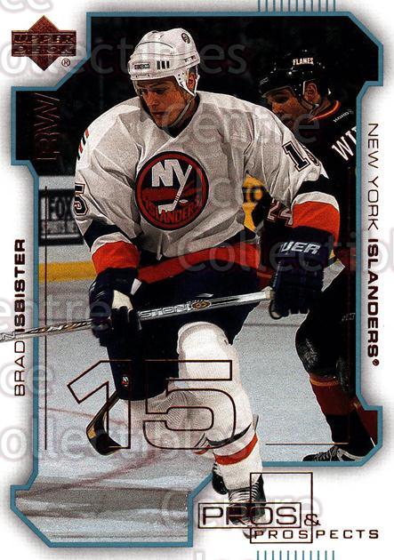 2000-01 Upper Deck Pros and Prospects #54 Brad Isbister