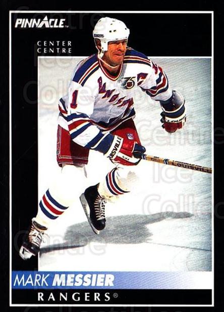 1992-93 Pinnacle French #1 Mark Messier