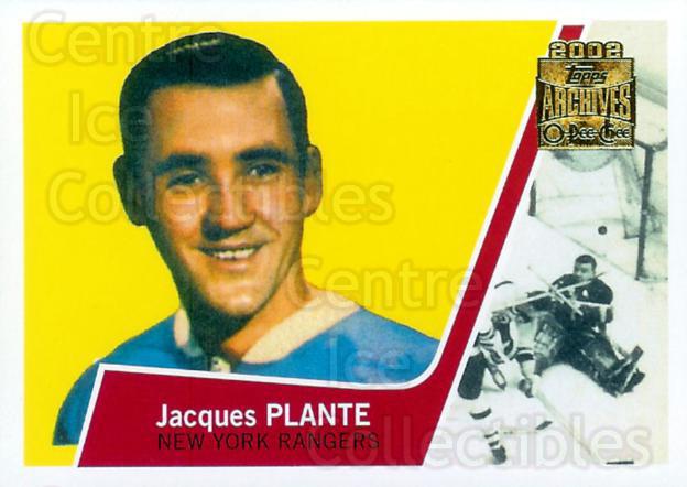 2001-02 Topps Archives #6 Jacques Plante