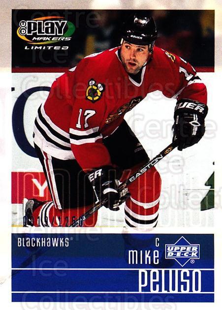 2001-02 UD Playmakers #110 Mike Peluso RC