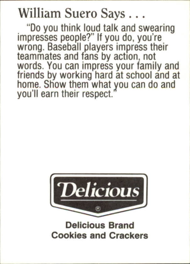 1992 Brewers Police/Waukesha Police 25 William Suero NMMT