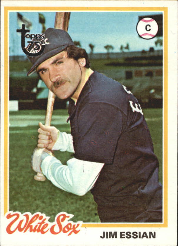 2014 Topps 75th Anniversary Stamp Buyback - 1978 Topps card #98 Jim Essian White Sox