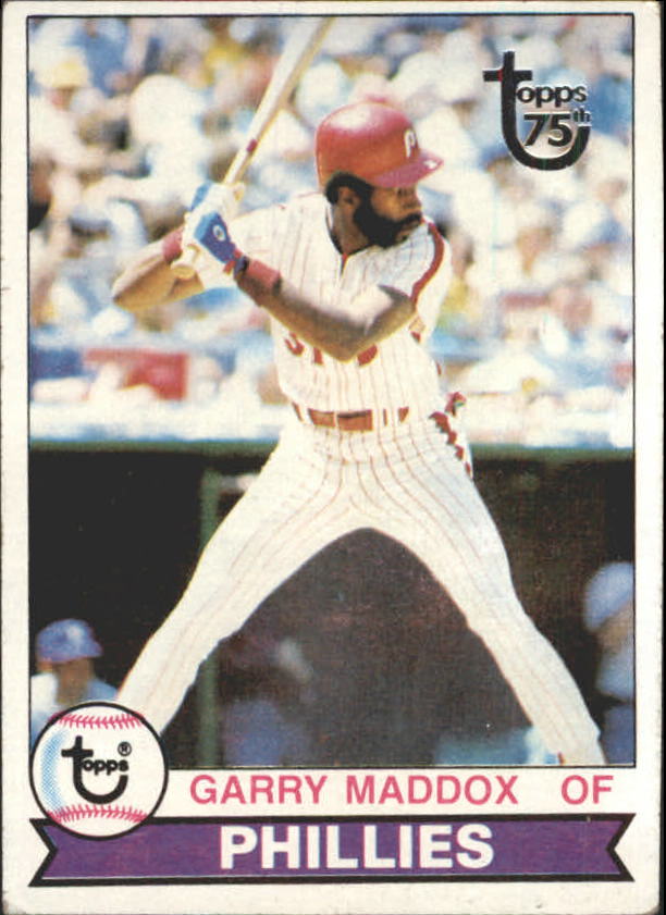 2014 Topps 75th Anniversary Stamp Buyback - 1979 Topps #470 Garry Maddox DP