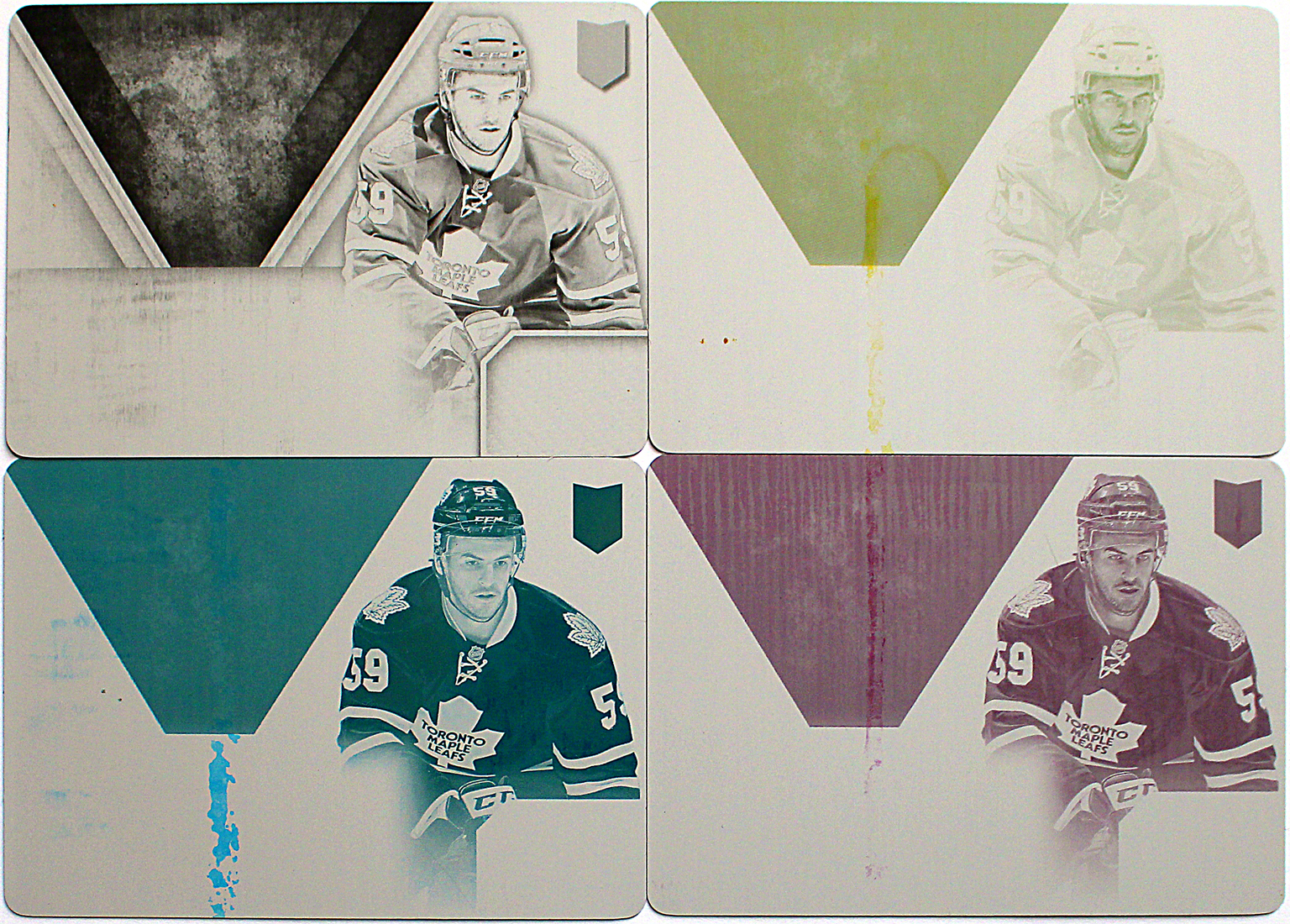 201314 Panini Rookie Anthology Printing Plates Set [4] Black, Cyan, Yellow & Magenta] 143