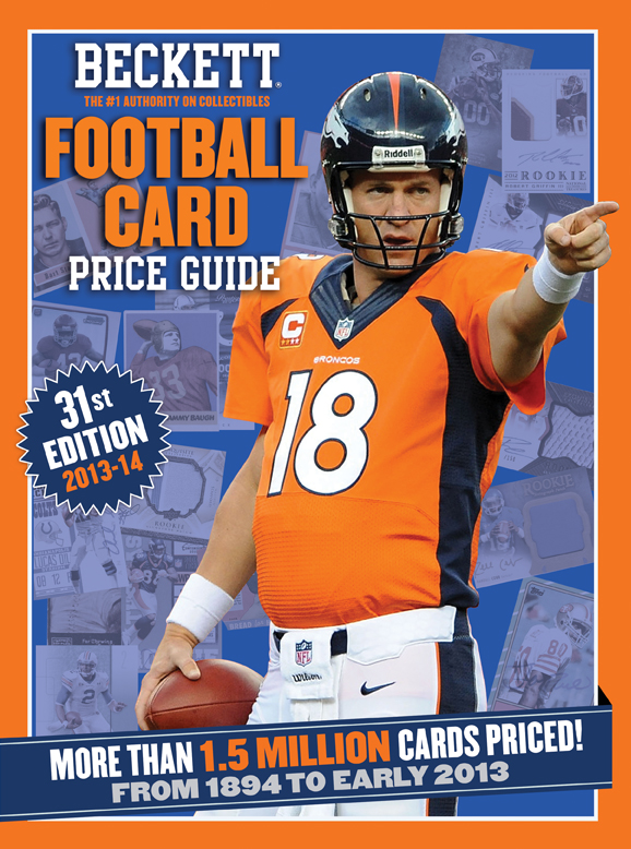 2014-2015 Beckett Football Card Price Guide 31st Edition