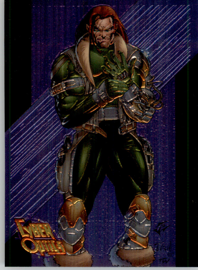Cyber-Force (1995 Topps) "Insert" Cards - Picture 8 of 21