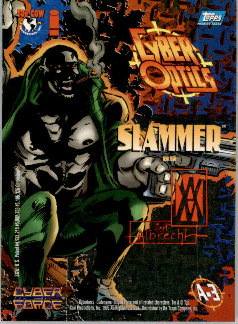 Cyber-Force (1995 Topps) "Insert" Cards - Picture 11 of 21