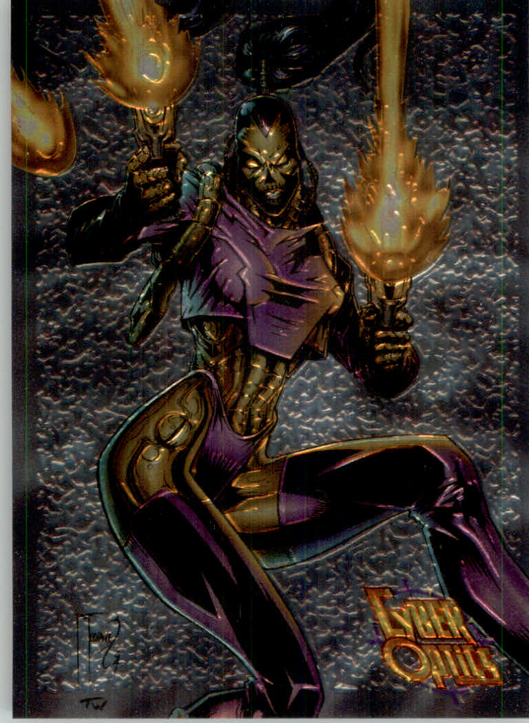 Cyber-Force (1995 Topps) "Insert" Cards - Picture 12 of 21
