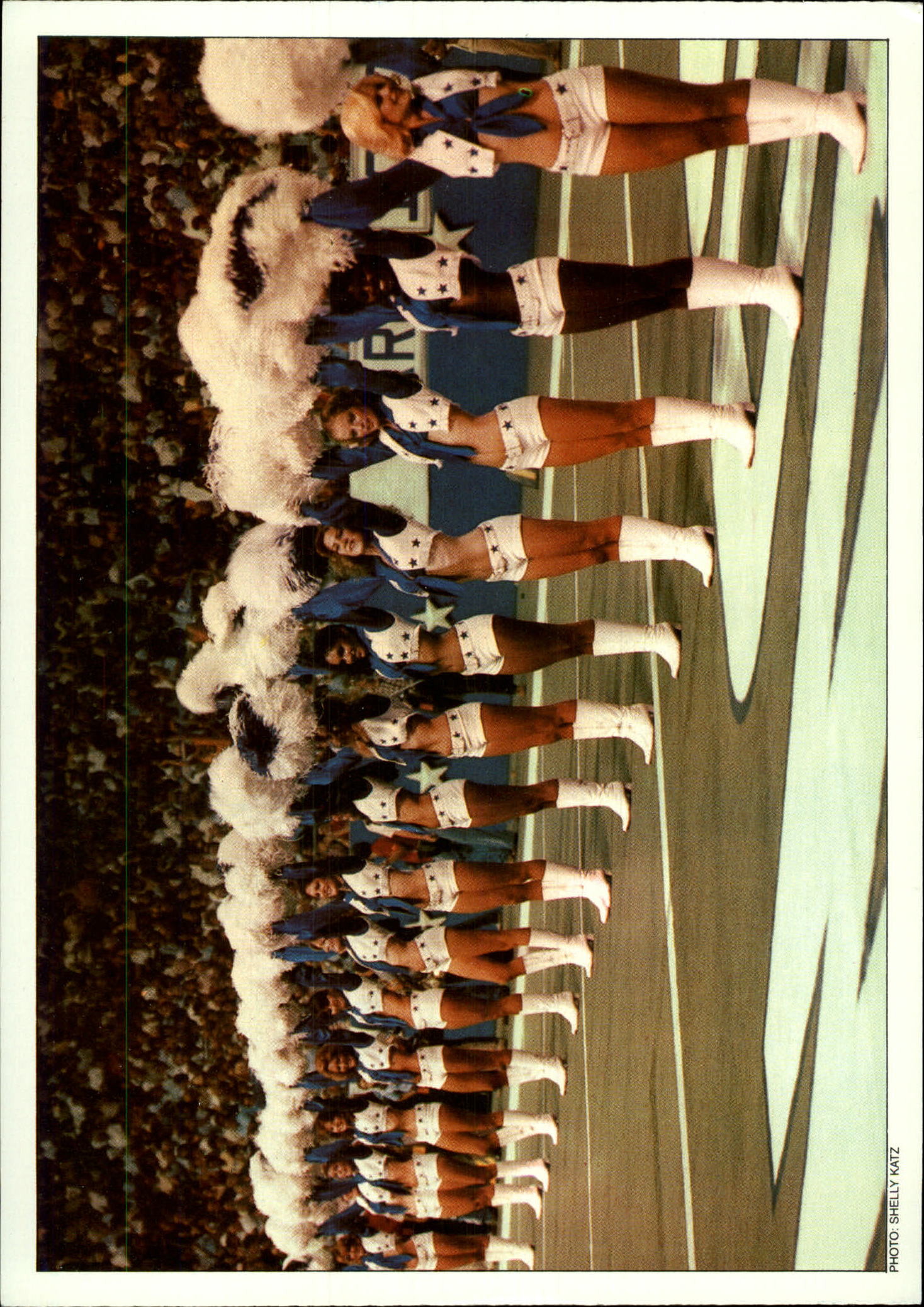 1981 Topps Dallas Cowboy Cheerleaders #3 Admired by Thousands