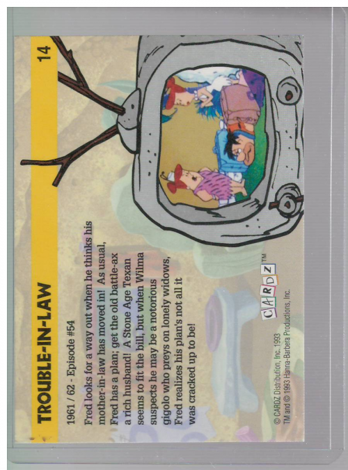 A6195- 1993 Cardz The Flintstones #s 1-100 +Inserts -You Pick- 15+ FREE US SHIP - Picture 9 of 18