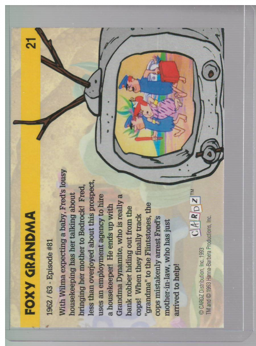 A6195- 1993 Cardz The Flintstones #s 1-100 +Inserts -You Pick- 15+ FREE US SHIP - Picture 13 of 18