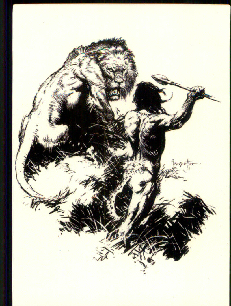 Frazetta The Legend Continues (1993 Comic Images) Cards