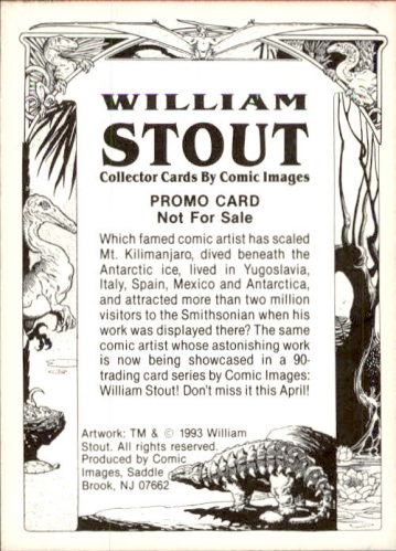 A1255- 1993 Lost Worlds by William Stout +Inserts -You Pick- 15+ FREE US SHIP - Picture 183 of 183