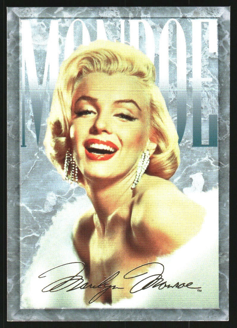 1993 Sports Time Marilyn Monroe Promos #P1 Silver Signature on