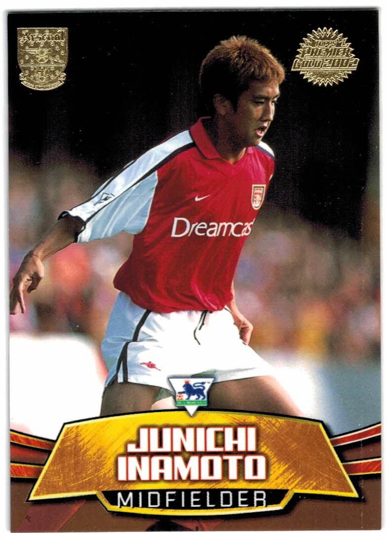 2001-02 Topps Premier Gold England #A7 Junichi Inamoto