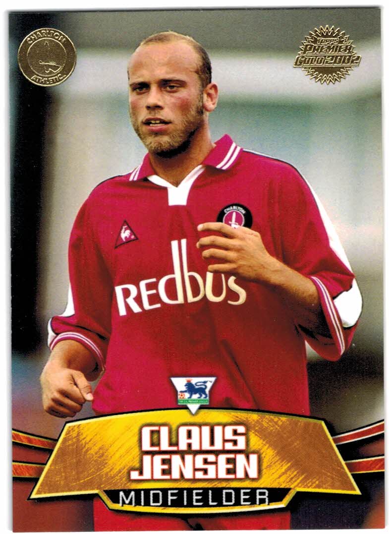 2001-02 Topps Premier Gold England #CA5 Claus Jensen