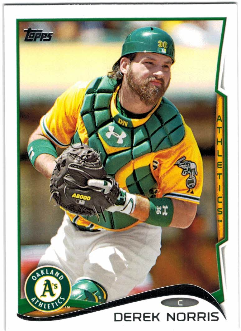 Coco Crisp 2014 Topps #8 Oakland Athletics Baseball Card