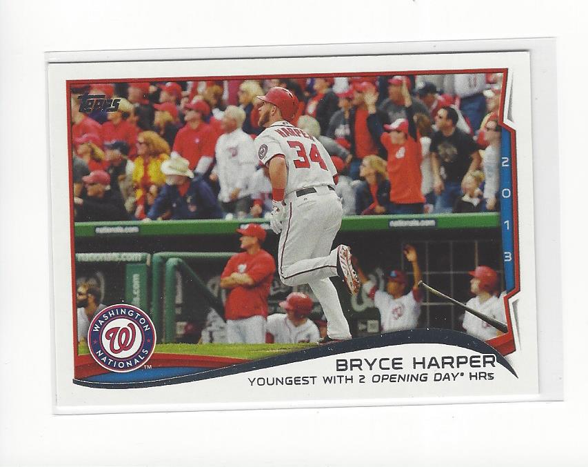 Bryce Harper cards (2013-2024) Nationals Phillies - You Choose