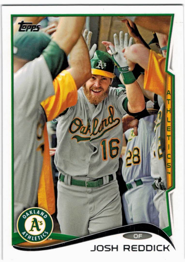 Coco Crisp 2014 Topps #8 Oakland Athletics Baseball Card