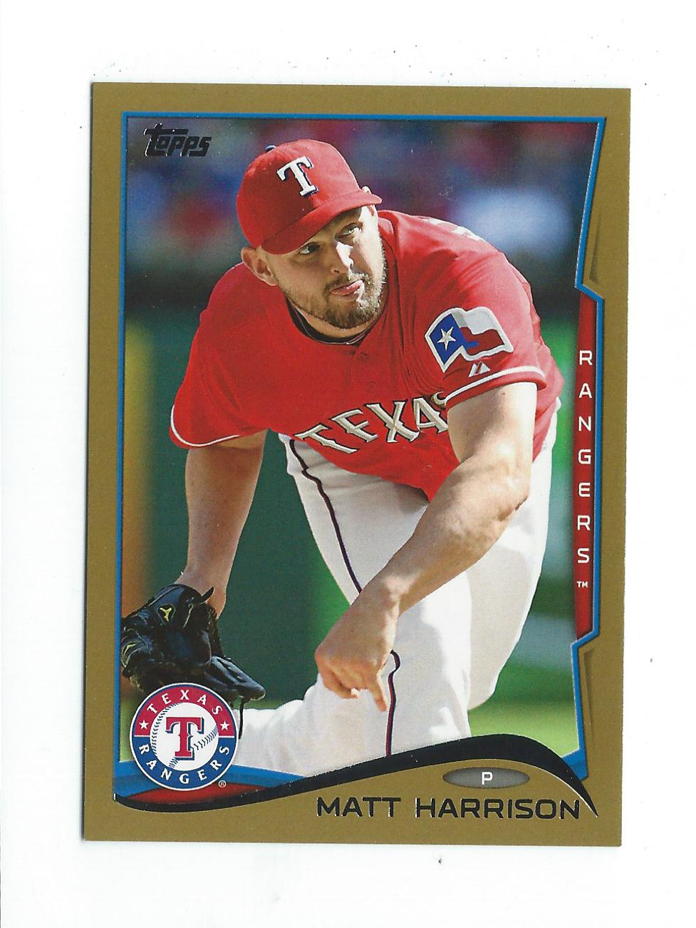 2014 Topps Gold #536 Matt Harrison