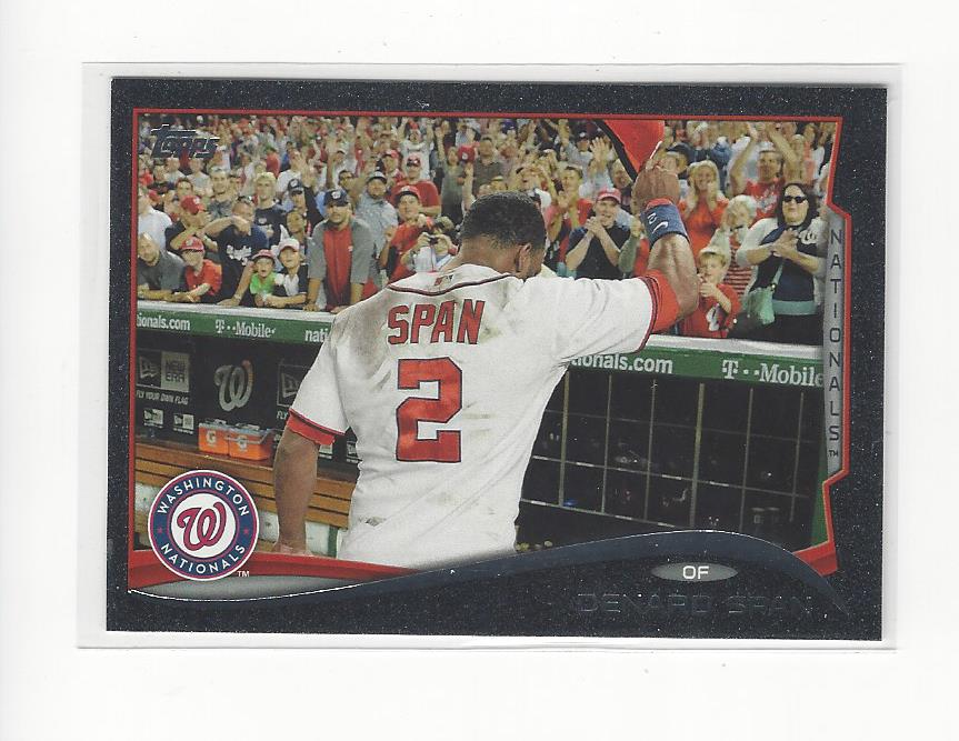 2014 Topps Black #651 Denard Span