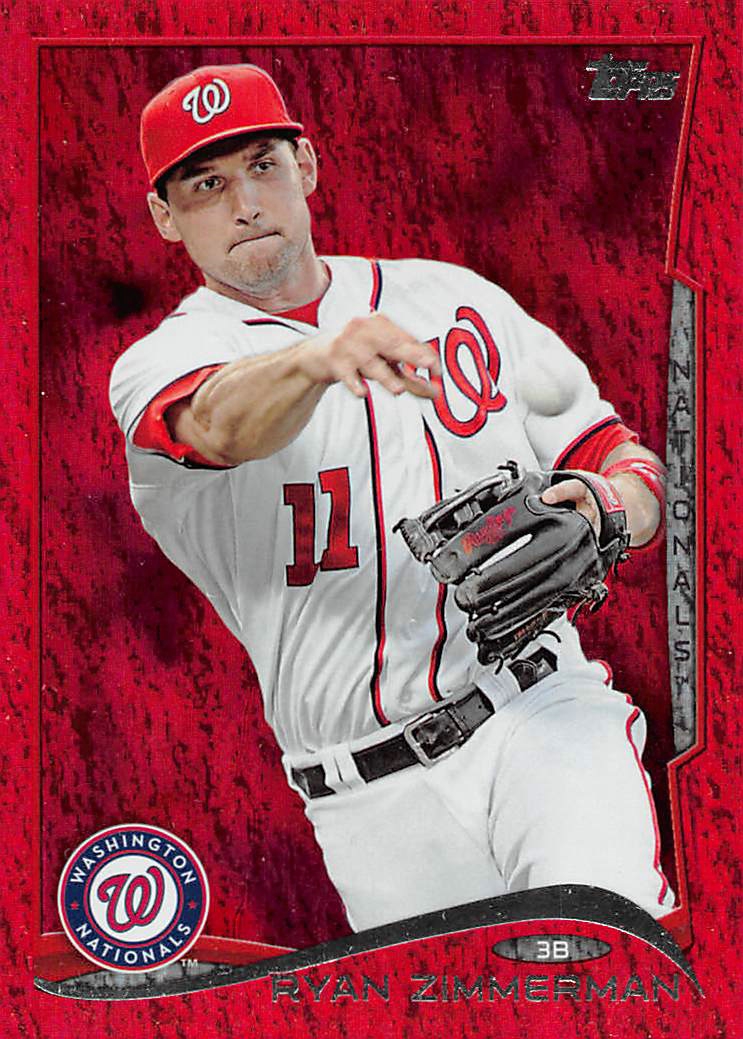 2014 Topps Baseball Red Foil Parallel Singles - You Choose