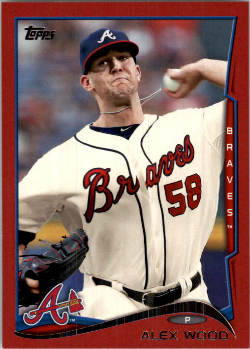 2014 Topps Target Red Border #437 Alex Wood