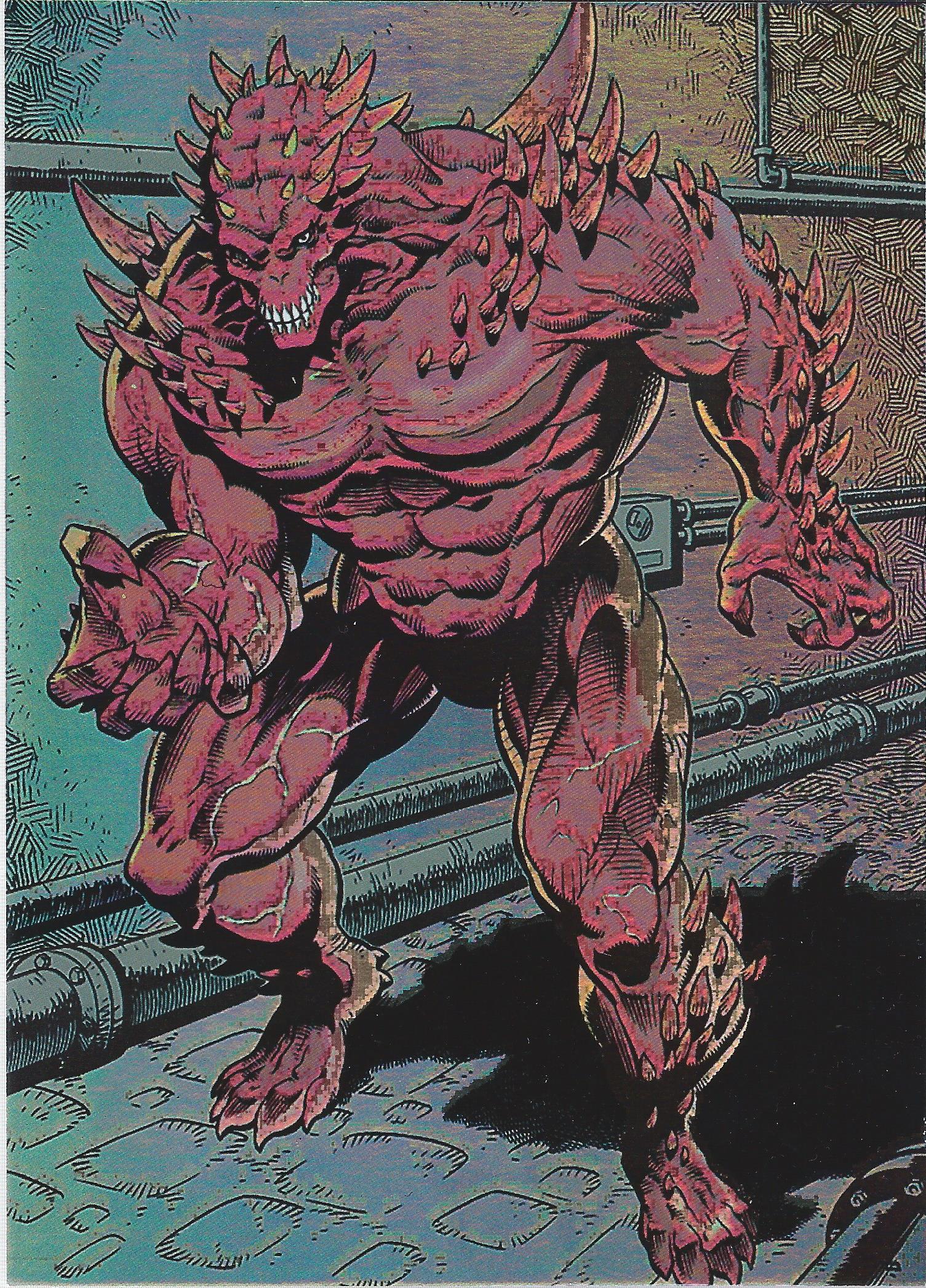 1994 Topps Comics' Greatest World Topps Matrix Jumbo #M3 Monster