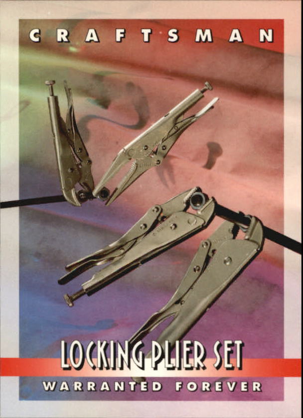 1993 Craftsman Tools 54 Locking Plier Set NMMT