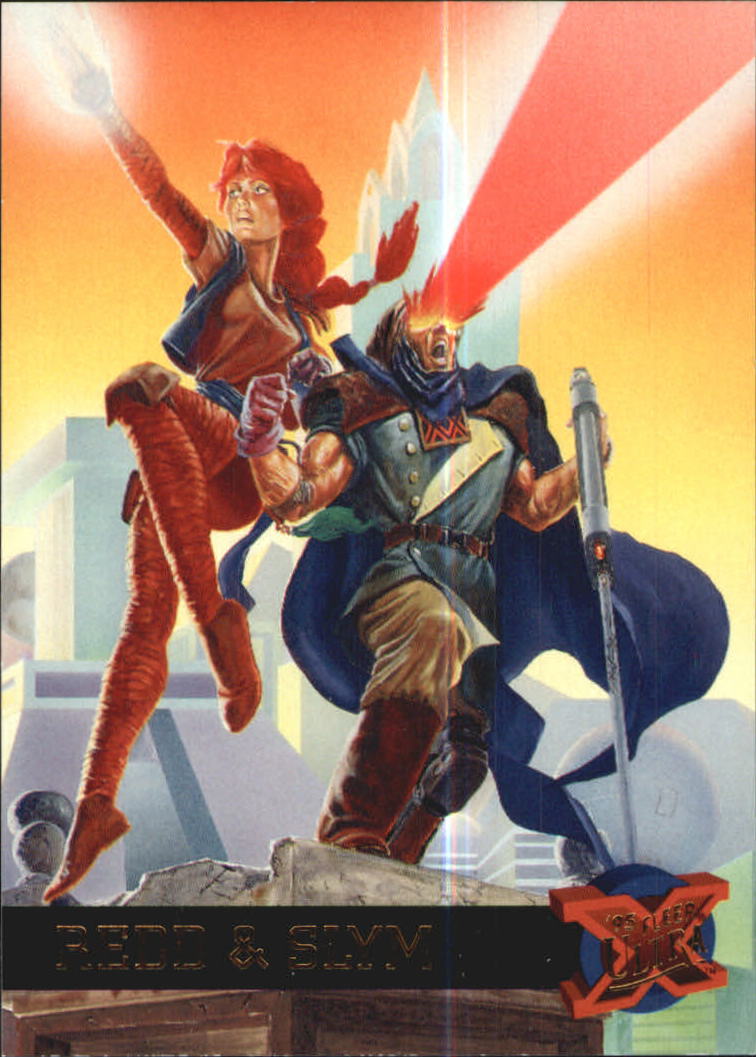 1995 Fleer Ultra X-Men #39B Redd & Slym (standing)