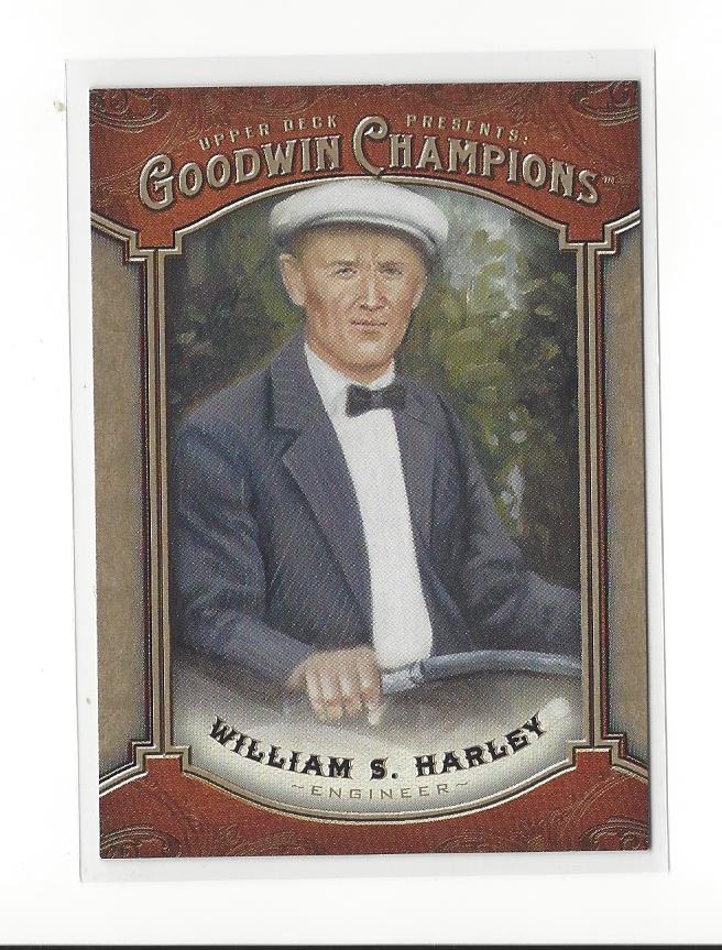 2014 Upper Deck Goodwin Champions #142 William S. Harley SP