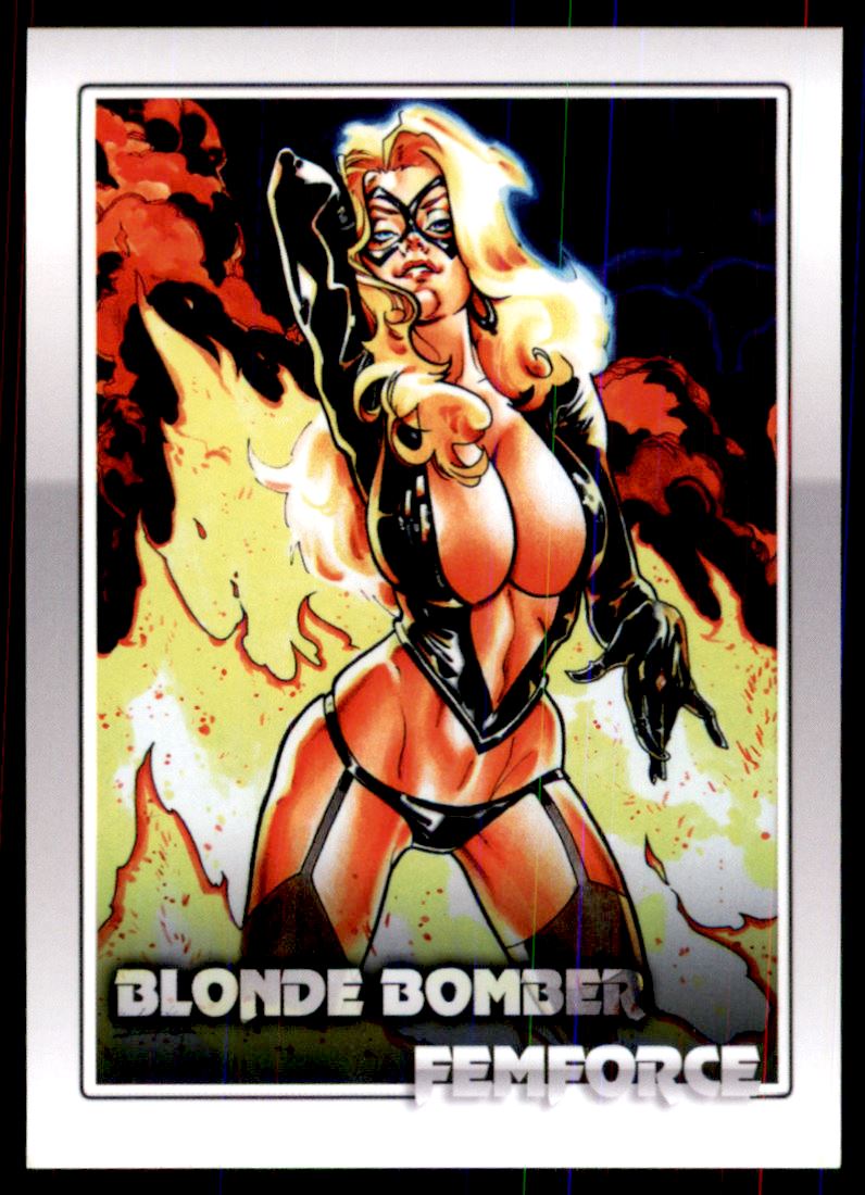 2011 Sadlittles FemForce #48 Blonde Bomber