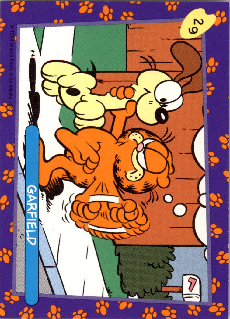 1992 SkyBox Garfield #29 Garfield