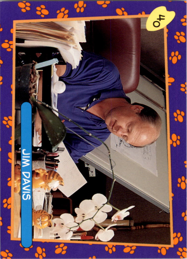 1992 SkyBox Garfield #40 Jim Davis