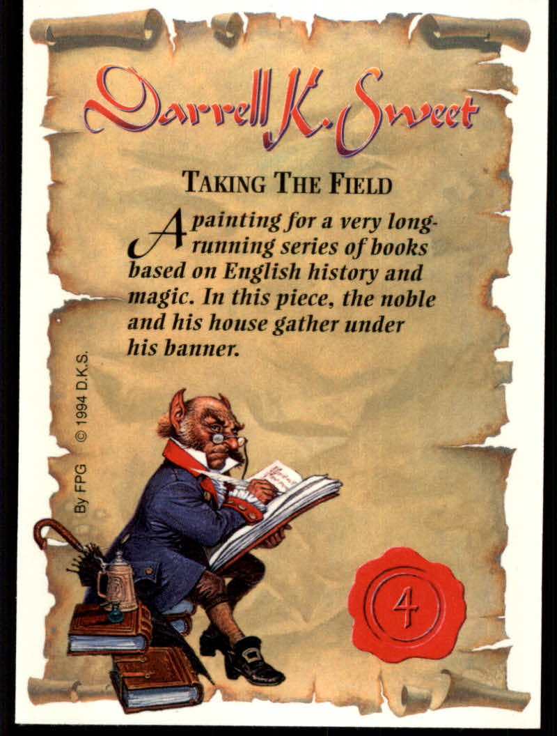 Darrell K. Sweet, The Fantasy Art of (1994 FPG) Cards - Picture 9 of 183