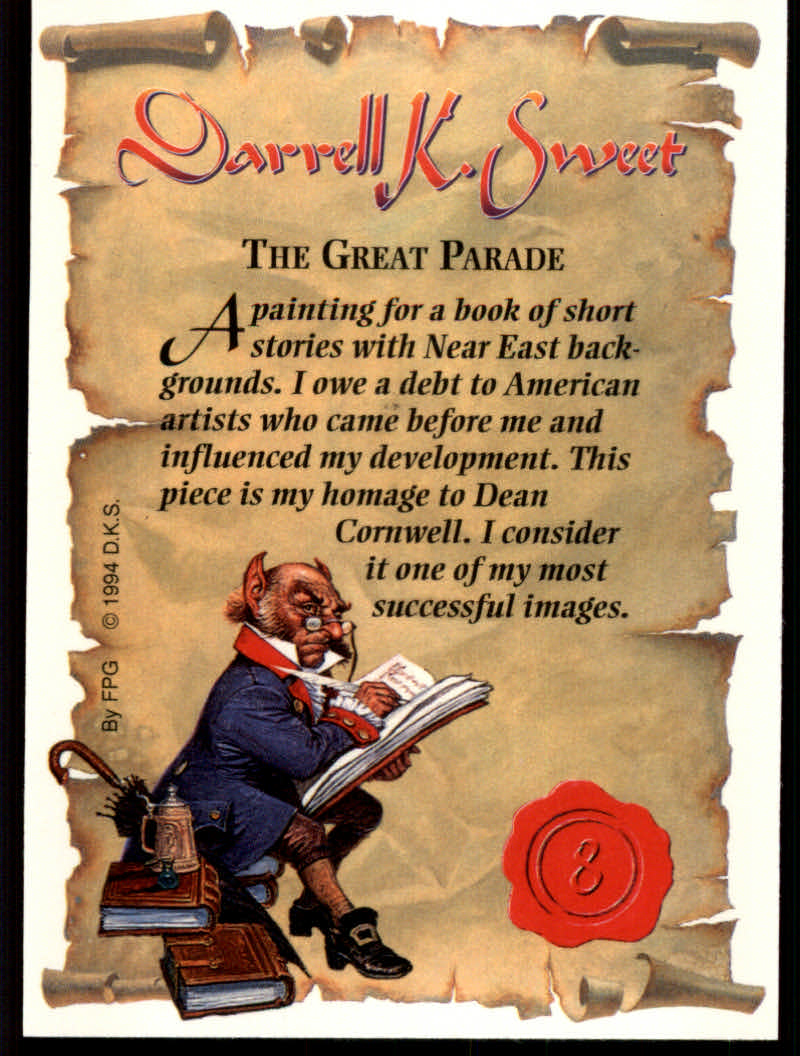 Darrell K. Sweet, The Fantasy Art of (1994 FPG) Cards - Picture 17 of 183