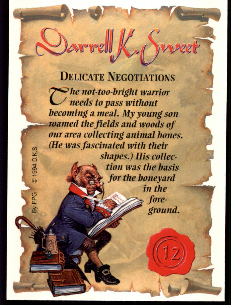 Darrell K. Sweet, The Fantasy Art of (1994 FPG) Cards - Picture 25 of 183