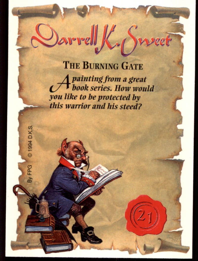 Darrell K. Sweet, The Fantasy Art of (1994 FPG) Cards - Picture 43 of 183