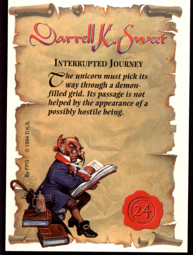Darrell K. Sweet, The Fantasy Art of (1994 FPG) Cards - Picture 49 of 183