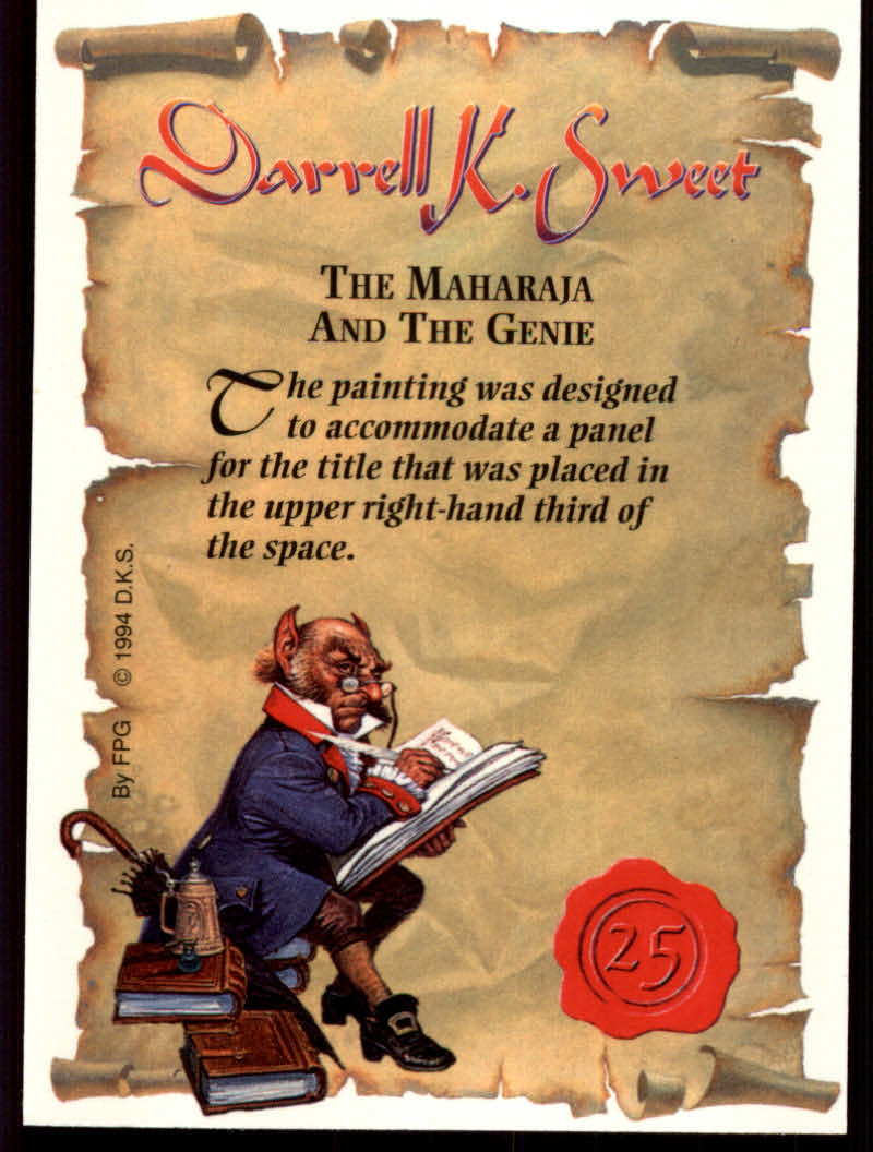 Darrell K. Sweet, The Fantasy Art of (1994 FPG) Cards - Picture 51 of 183