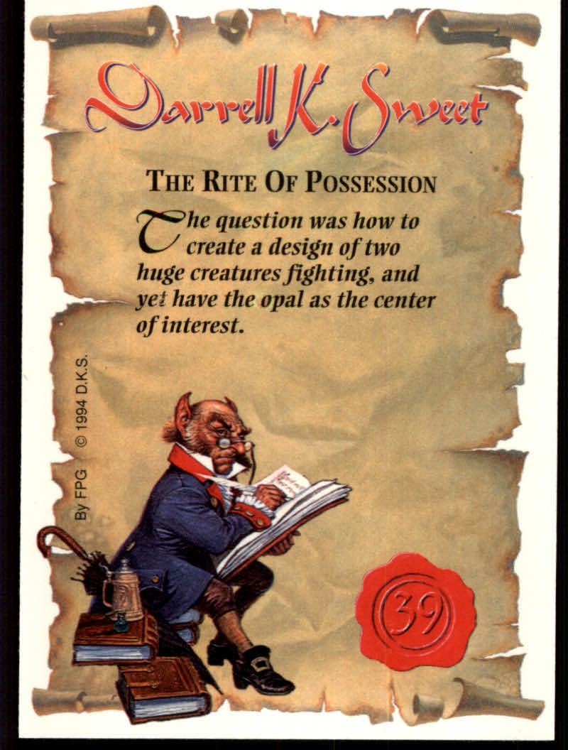 Darrell K. Sweet, The Fantasy Art of (1994 FPG) Cards - Picture 79 of 183
