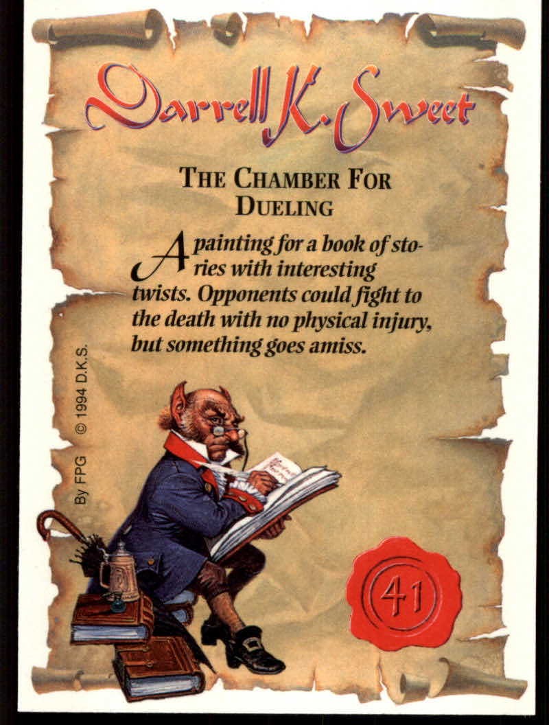 Darrell K. Sweet, The Fantasy Art of (1994 FPG) Cards - Picture 83 of 183