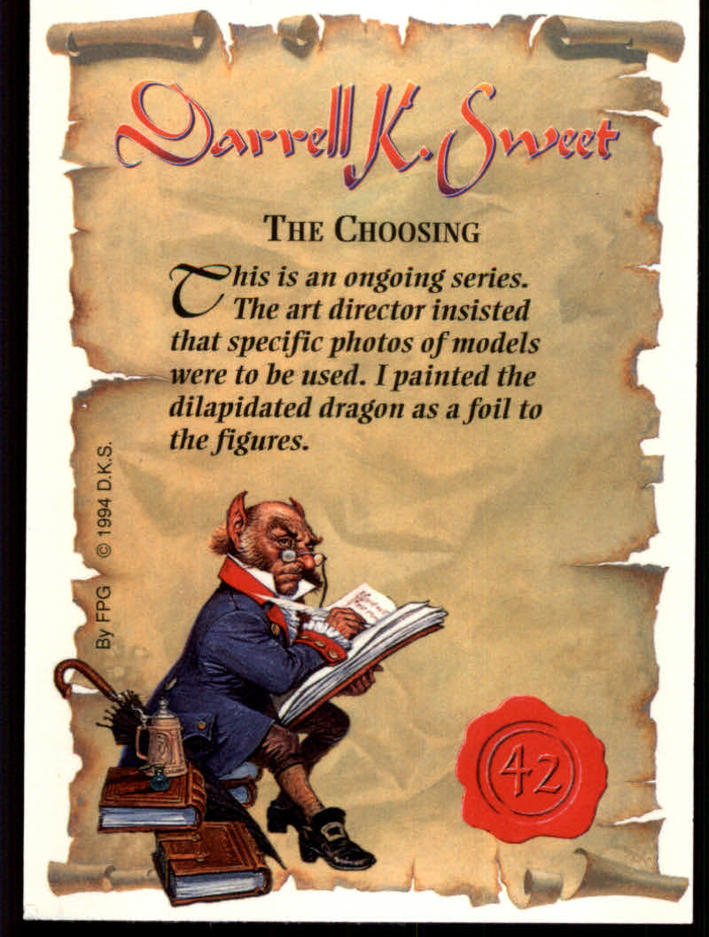 Darrell K. Sweet, The Fantasy Art of (1994 FPG) Cards - Picture 85 of 183