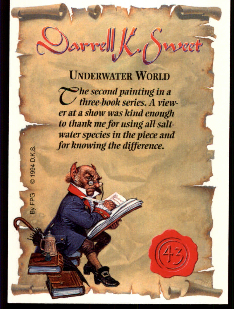 Darrell K. Sweet, The Fantasy Art of (1994 FPG) Cards - Picture 87 of 183