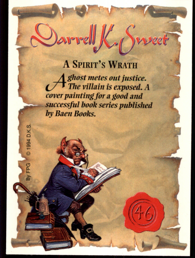 Darrell K. Sweet, The Fantasy Art of (1994 FPG) Cards - Picture 93 of 183