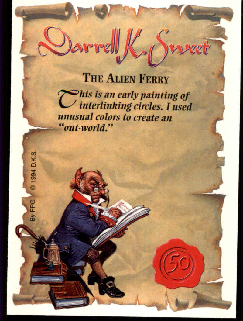 Darrell K. Sweet, The Fantasy Art of (1994 FPG) Cards - Picture 101 of 183