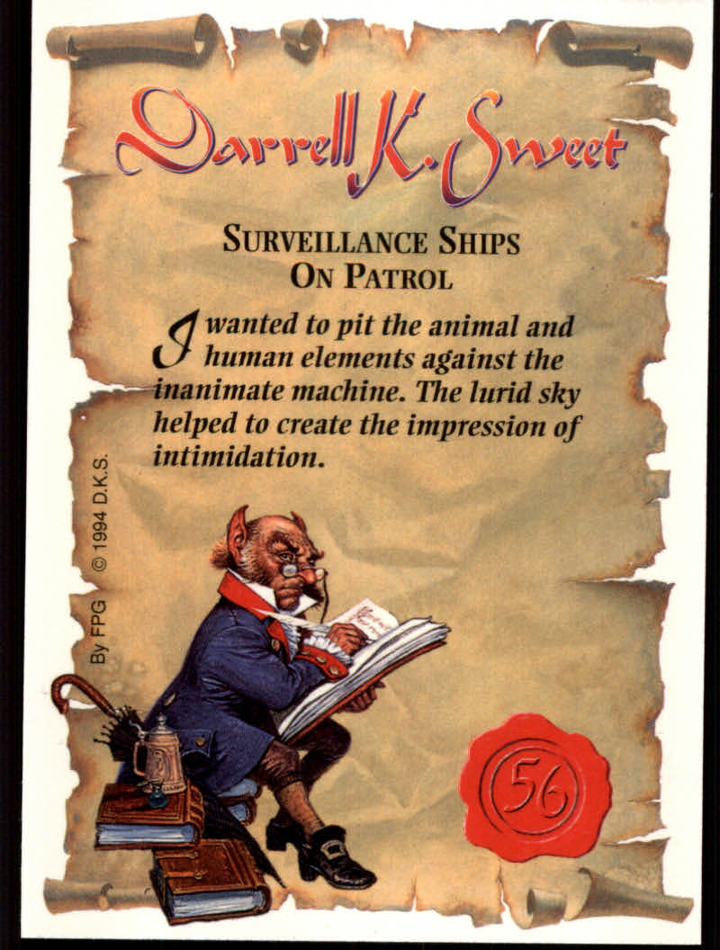 Darrell K. Sweet, The Fantasy Art of (1994 FPG) Cards - Picture 113 of 183