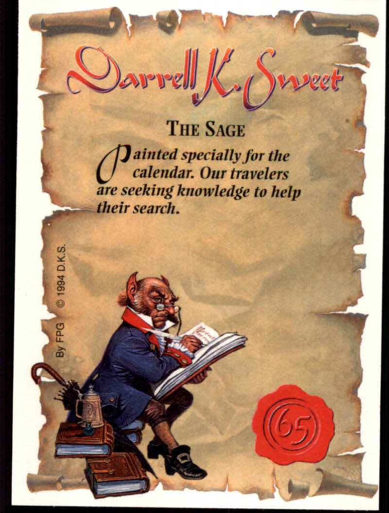 Darrell K. Sweet, The Fantasy Art of (1994 FPG) Cards - Picture 129 of 183