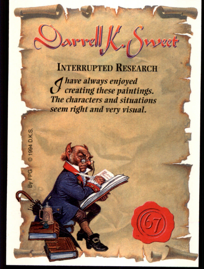 Darrell K. Sweet, The Fantasy Art of (1994 FPG) Cards - Picture 133 of 183